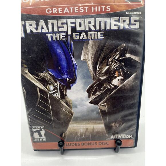 Transformers: The Game PS2 CIB Complete In Box w/ Manual SONY PLAYSTATION 2 - Picture 2 of 10